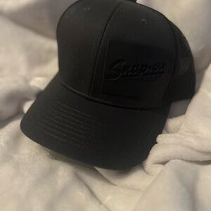 Black Snap-on Cap